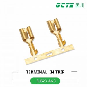 6.3 Mbështjellja horizontale e terminalit të terminalit femëror me acid bronzi Dj623-a6.3