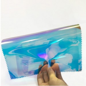 Factory made hot-sale Chameleon Glass Film - 0.2mm Iridescent TPU Film for making shoes, bags and decoration – Royal
