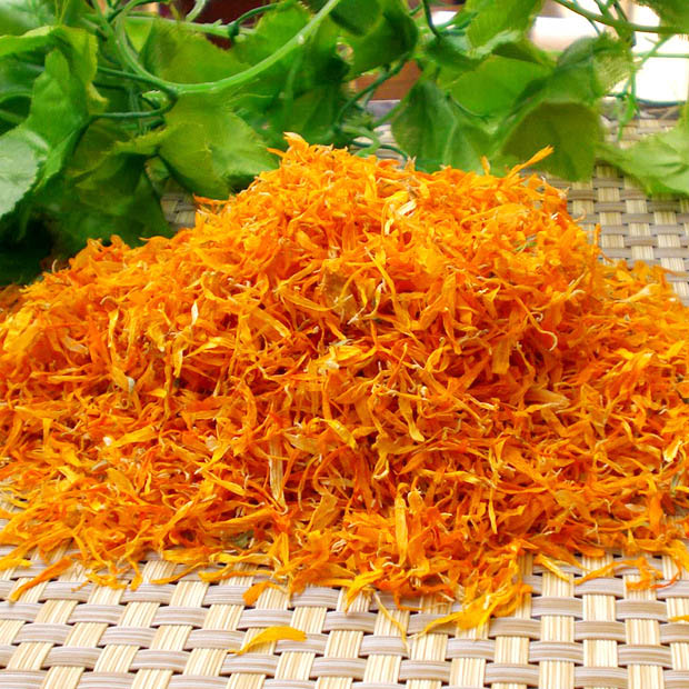 Healthy Dried Marigold Flower Tea Featured Image