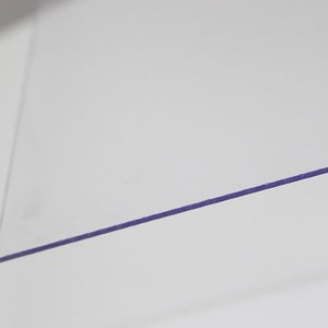 Gokai fabrička veleprodaja 0,5-6mm prozirnog mat/sjajnog GPPS lista A4 besplatnog uzorka!