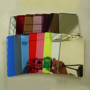 zelfklevend acryl spiegelblad