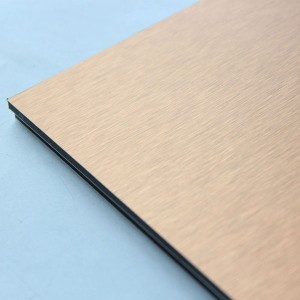Sineeske leveransiers gruthannel hege kwaliteit aluminium plestik platen