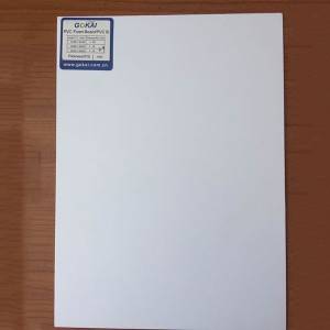 1mm PVC-libera ŝaŭma folio