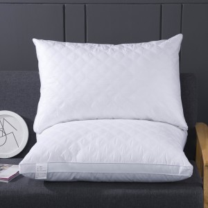 Quilting Fabric Design Pillow ຕື່ມຂໍ້ມູນໃສ່ Microfiber ດ້ວຍ Zipper