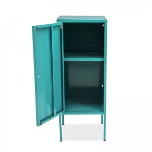 China Miwwelen Metal Steel Akzent Bookcase Stockage Cabinet GO-A3570