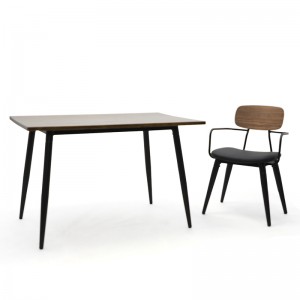 Китай OEM Модерни комплекти маси за кафене Мебели за столове и маси на едро GA2002 Комплект