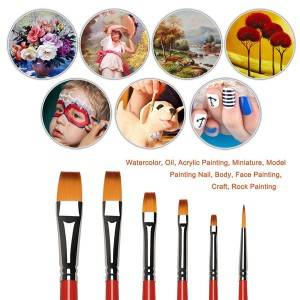 Materiale de artă Pensule pentru acuarelă Pensule acrilice pentru artist