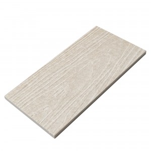 Factory directly Fiber Cement Board False Ceiling - Wood Grain design fiber cement Siding Plank – Golden