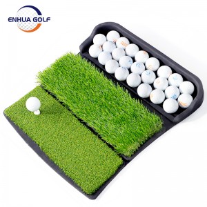 Ƙwallon Golf Mai Buga Mini Fairway Hitting Grass Mat