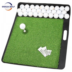 Itusilẹ Tuntun Roba Boot Tray Mat Portable Grip Hand-waye Golf Hitting Mat with Tray Hot Tita lori Amazon