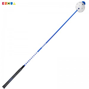 Wholesale OEM / ODM Golf Swing Trainer mei Plastic Airflow Ball Dames Manlju Alignment Stick Golf Oefenjen Training Aid Golf Equipment Accessory Ljocht hege sterkte fiberglass
