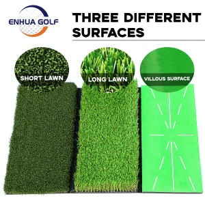 Tapete de golf |Césped de impacto exclusivo con tapete de práctica de césped sintético premium
