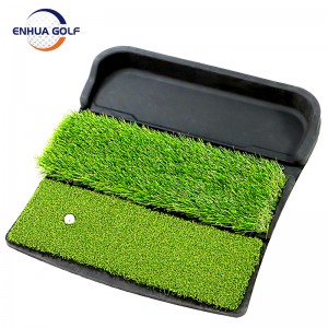 Mini Fairway Hitting Grass Mat Golf Hitting Mat