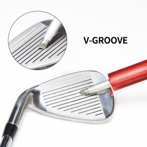Legújabb dizájn Golf Club Tisztító Élező Többfunkciós Golf Putter Groove Sharpener Mágneses tömb U/V horonyhoz alkalmas