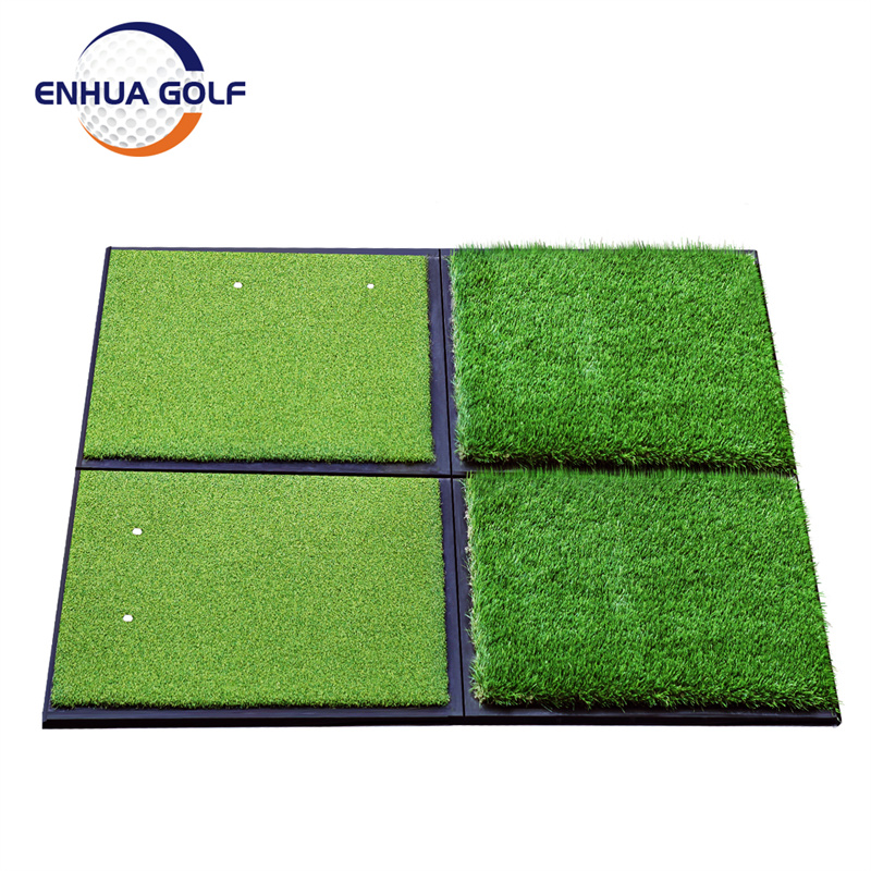 Надзвичайно великий, надміцний, протиковзкий, комбінований коврик для гольфу Тренувальний килимок для гольфу 5 футів * 5 футів рекомендоване зображення