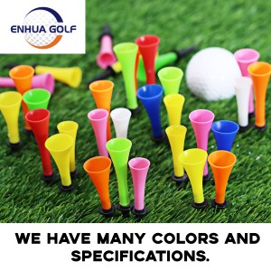 Professional Golf Tee Kauj Ruam Tee Yas Golf Horn Tee Golf Sports Tool Accessory