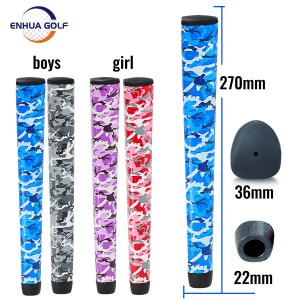 Bag-ong Release Patented Putter Grip Manufacturer camouflage color Golf Putter Grip Pure Handmade Club Grips OEM