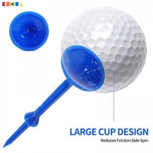 Nov dizajn, poceni OEM/ODM, tovarniška dobava, nov dizajn, super velika skodelica, veleprodaja po meri, držalo za žogico za golf, vadbene majice za golf za podlogo za vadbo
