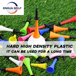 Katswiri wa Gofu Wokwera Tee Plastic Golf Horn Tee Golf Sports Tool Accessory