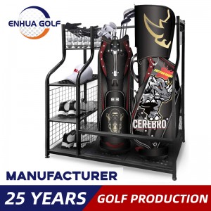 Nýr stíll Hot Sale China Trunk Black Golf Geymsla Skipuleggjari