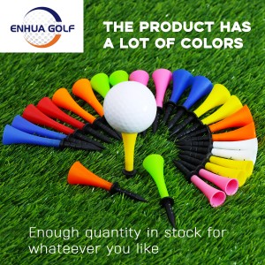 Պրոֆեսիոնալ Golf Tee Step up Tee Plastic Golf Horn Tee Golf սպորտային գործիքի աքսեսուար