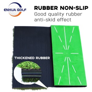 Golf Ntaus Mat |Tshwj xeeb Impact Turf nrog Premium Synthetic Turf Practice Mat