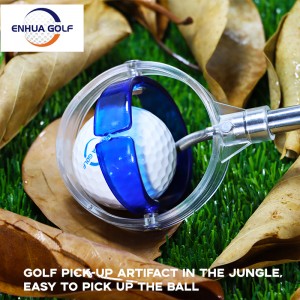 8 Ενότητες Golf Ball Retriever Τηλεσκοπικό επεκτάσιμο εργαλείο επιλογής μπάλας γκολφ Φορητά εξαρτήματα προπόνησης εξωτερικού χώρου