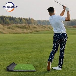 New Release රබර් Boot Tray Mat Portable Grip Hand-held Golf Hitting Mat with Tray Hot Sale on Amazon