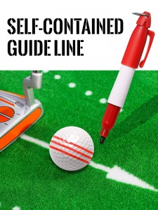 Nowy typ wygodny w użyciu piłka atrakcyjny znacznik cenowy narzędzie do znakowania linii Golf Pro TL302