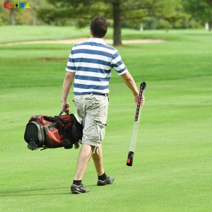 Dostawa fabrycznie OEM/ODM Przezroczyste tworzywo sztuczne Golf Ball Retriever Picker Grabber z 21 szt. Praktyka PU Balls Pack