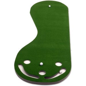 Golf Putting Mat Practice Blanket Indoor Outdoor Training Aid Putting Green Mat Home Exercise