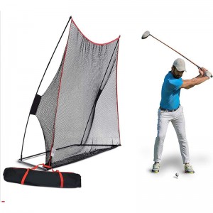 Golf Training Net Portable Golf Folding Practice Hitting Cage Swing Net Outdoor Sports Golf Supplies