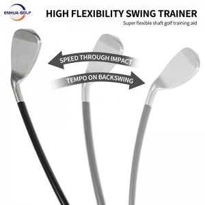 OEM/ODM # 7 Maces de ferro Entrenador de swing Nou disseny Speed ​​Power Flex Ejercitador de golf Ajuda a l'entrenament Entrenador de golf Fabricant de pals