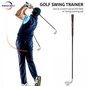 OEM/ODM №7 Темір клубтар Swing Trainer Жаңа дизайн Speed ​​Power Flex гольф жаттықтырушысы жаттығуға көмектесетін гольф жаттықтырушысы таяқшасын өндіруші
