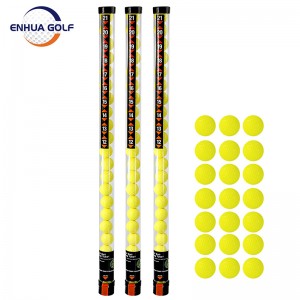 Raccoglitore di raccolta di palline da golf in plastica trasparente di nuova versione The Practice Stick Ball Shagger / Retriever
