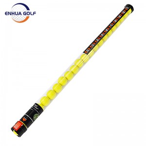 Ново пуштање на проѕирен пластичен грабач за собирач на топчиња за голф The Practice Stick Ball Shagger / Retriever