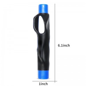 Трэнажор для ручной ручкі супраць слізгацення, зручныя клюшкі для гольфа, трэнажорныя дапаможнікі для ручной ручкі ПК+TPR Выдатная якасць, вытворца OEM
