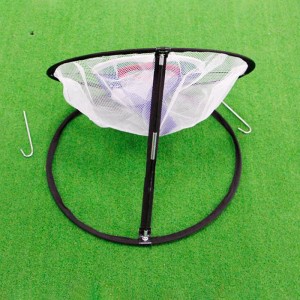 Draagbaar pop-up golfoefennet Verstelbare warming-up golftrainingshulpmiddelen