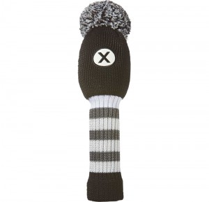 Penyesuaian Knitting Wool Borong Golf Vintage Knit Hybrid Headcover