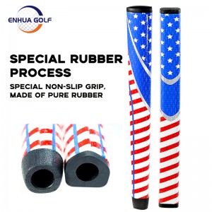 Design nou OEM Super Putter Grip Producător Golf Glub Accesorii din piele Golf Putter Grip Pure Handmade Manere de club