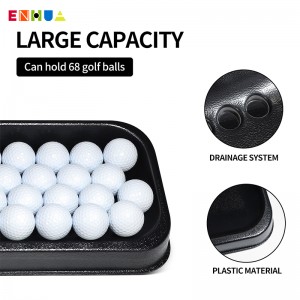 Furnizimi i fabrikës ODM/OEM Tabaka e lirë e topit të golfit Tabaka e topit të golfit e qëndrueshme e materialeve plastike Shitje e nxehtë e prodhuesit në Amazon