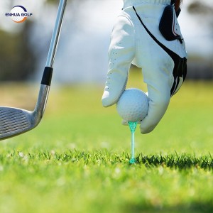 OEM kristály átlátszó szupervékony golfpóló gyári készlet 83 mm-es PC műanyag golfpóló Olcsó nagykereskedelmi pólók, tartós környezetbarát