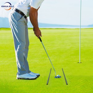 新しいデザインの二重折りアルミ ゴルフ キャリブレーション アライメント スティック 85cm