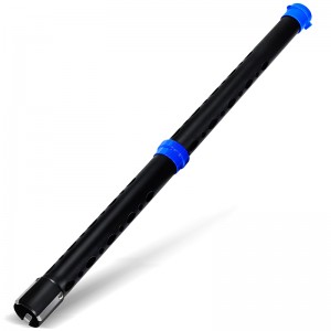 Najlepší predaj na Amazon OEM ODM Nový dizajn TPR + hliníková trubica na vyberanie golfových loptičiek Odolný odnímateľný zberač golfových loptičiek na vodu a kríky Shag Tube