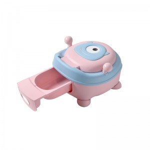 Kids Cartoon Monster Squatty Potty Training Seat For Babies BH-110
