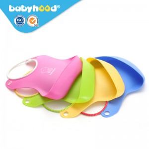 Wholesale Customized Waterproof Silicone Baby Bibs BH-401