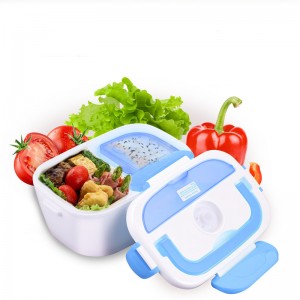 Electric Heating Lunch Box Car + Home 2 In 1 Portable Stainless Steel Liner Bento Lunchbox