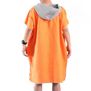 Oanpaste Beach Surf Swim Diving Hooded Poncho Changing Towel