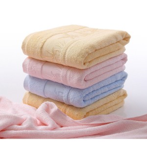 Bamboo towels organic bath towel luxury wholesalers customized logo