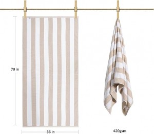 Plush Kegedhen Beach Towel Fluffy Cotton Kandel Pool Towels